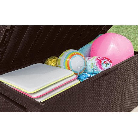 Сундук для сада KETER CAPRI STORAGE BOX 305л Коричневый3