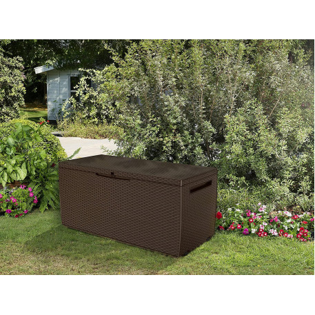 Сундук для сада KETER CAPRI STORAGE BOX 305л Коричневый4