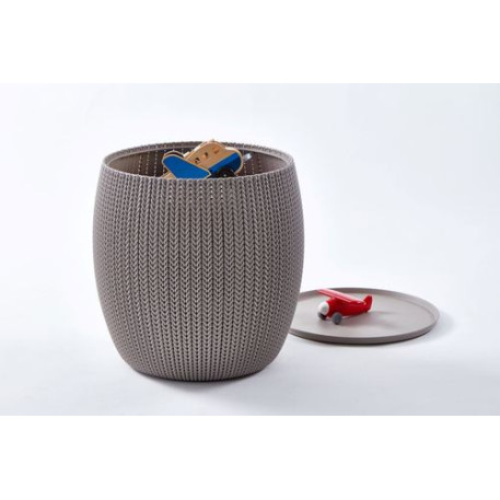 Стіл-скриня Keter KNIT COZIES TABLE Бежевий1