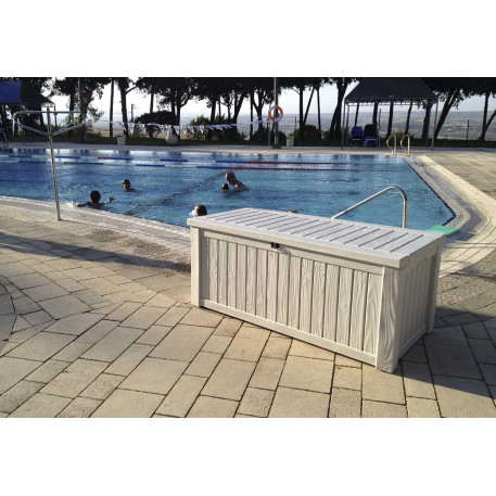 Ящик для зберігання KETER ROCKWOOD STORAGE BOX 570л Білий4