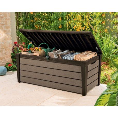 Ящик для хранения KETER BRUSHWOOD STORAGE BOX 455л Кориневый1