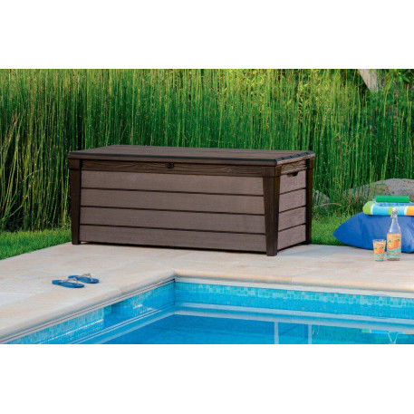 Ящик для хранения KETER BRUSHWOOD STORAGE BOX 455л Кориневый2