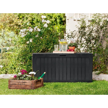 Скриня пластикова для зберігання KETER MARVEL PLUS 270л Графіт3