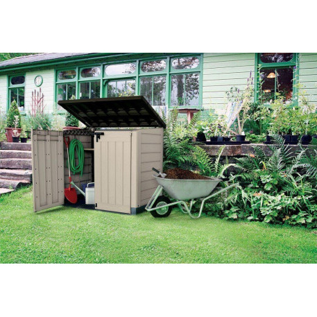 Ящик для зовнішнього зберігання KETER STORE-IT-OUT MAX 1200л Бежевий4