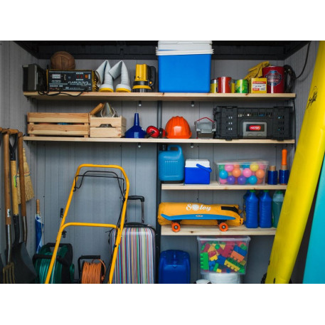 Сарай пластиковий для інвентарю KETER ARTISAN 7 × 7 Сірий6