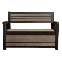 Лава-скриня для зберігання Keter HUDSON STORAGE BENCH 227л Коричнева