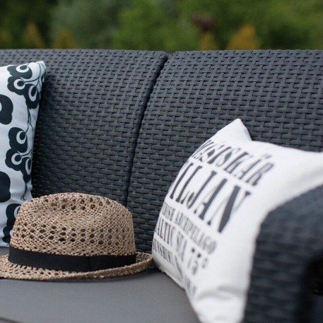 Комплект садових меблів KETER Corfu Rest Set Графіт6