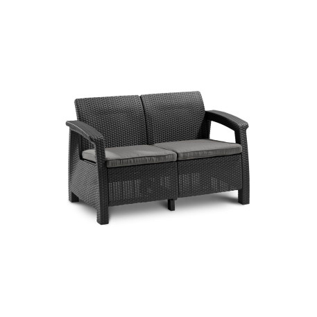 Комплект садових меблів KETER Corfu Rest Set Графіт2