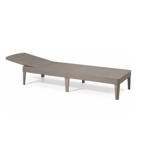 Шезлонг пластиковий Jaipur Sun lounger Капучино5
