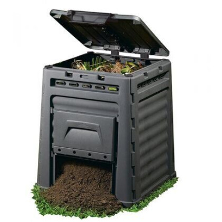 Компостер садовий Keter CURVER ECO COMPOSTER 320 Чорний2