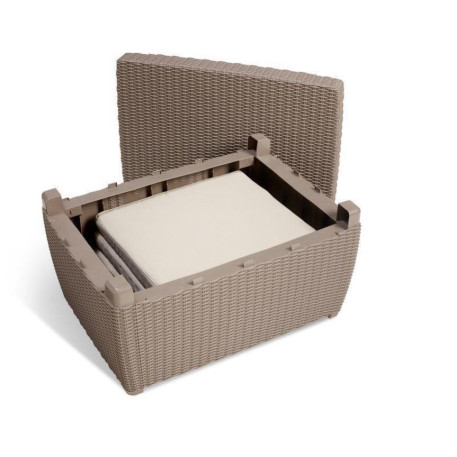 Комплект меблів для тераси CORONA WITH CUSHION BOX Капучино3