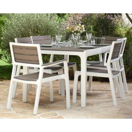 Стіл пластиковий садовий KETER HARMONY TABLE Сірий1
