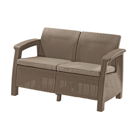 Софа Keter Corfu love seat Капучино1