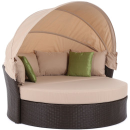 Диван для саду та тераси Home Garden Sydney Коричневий