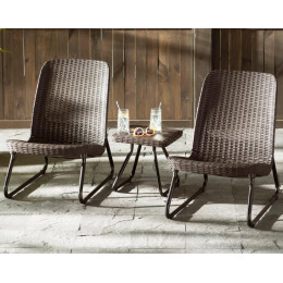 Набір меблів Keter Rio patio set Коричневий
