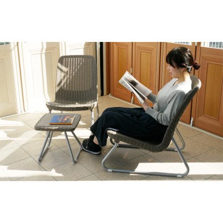 Набір меблів Keter Rio patio set Графіт3