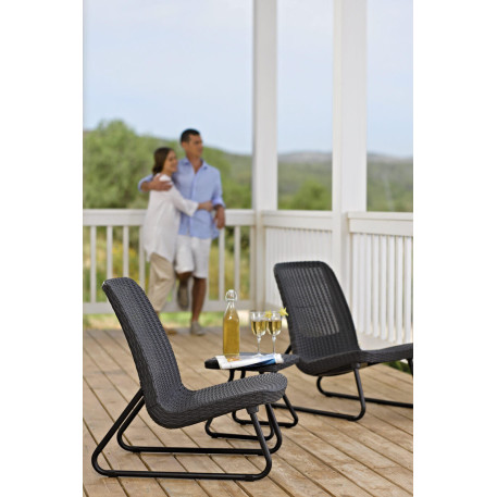 Набір меблів Keter Rio patio set Графіт4