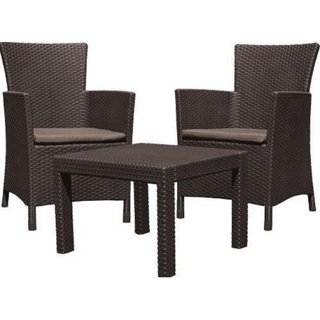 Набір меблів Keter Rosario balcony set Коричневий1