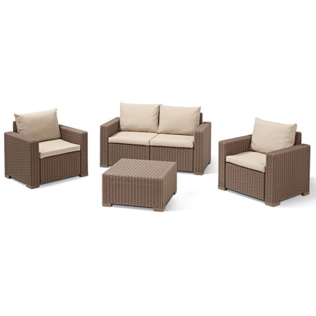 Комплект садових меблів California 2 Set Капучино1