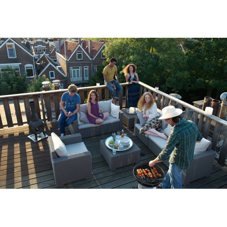 Комплект садових меблів California 2 Set Капучино2