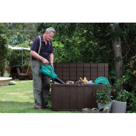 Садова скриня KETER SHERWOOD STORAGE BOX 270л Графіт3
