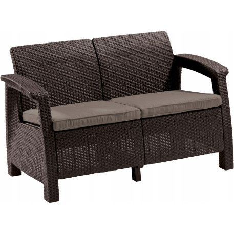 Комплект садових меблів KETER Corfu Rest Set Коричневий1