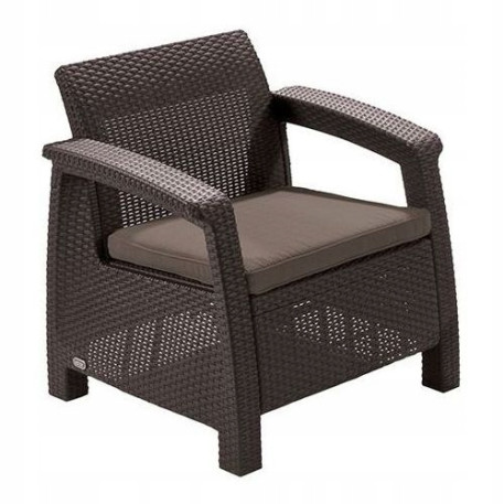 Комплект садових меблів KETER Corfu Rest Set Коричневий2