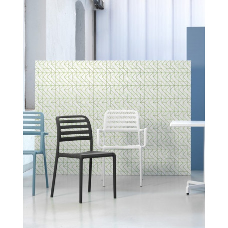 Стілець NARDI Costa Bistrot Antracite1
