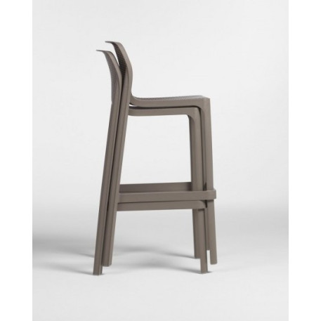 Барний стілець NARDI Net Stool Tortora1