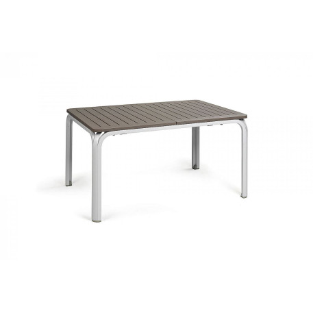 Стіл NARDI Alloro 140 Extensible Tortora Vern Bianco Бежевий2