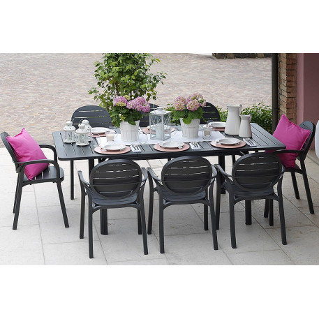Стіл NARDI Alloro 140 Extensible Antracite Vern Antracite5