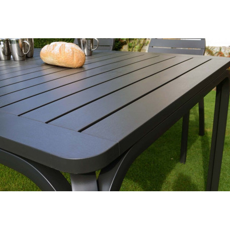 Стіл NARDI Alloro 210 Extensible Antracite Vern Antracite2