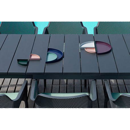 Стіл NARDI Rio Alu 140 Extensible Antracite Vern Antracite Антрацит4