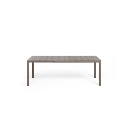Стіл NARDI Rio Alu 140 Extensible Tortora Vern Tortora