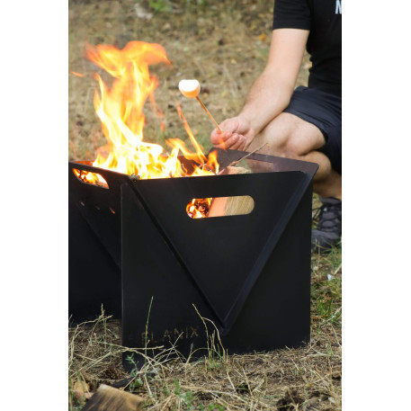 Чаша для вогню -решітка-гриль Flanix Campfire9