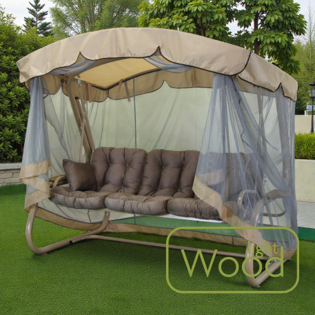 Гойдалка садова Green Gard Валенсія 051 Коричнева1