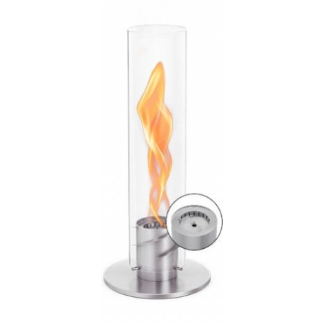 Камін настільний вогонь SPIN 900 Table Fire Silver1