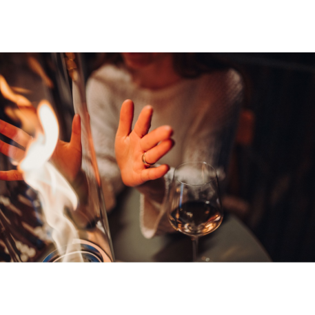 Камін настільний вогонь SPIN 900 Table Fire Black7