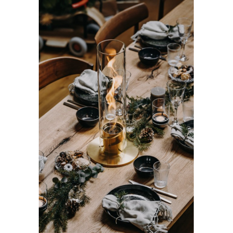 Камін настільний вогонь SPIN 900 Table Fire Gold5