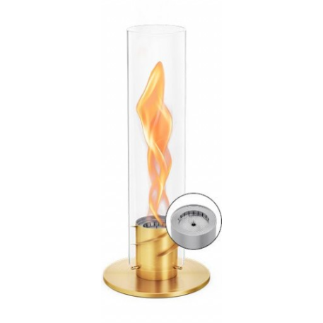 Камін настільний вогонь SPIN 900 Table Fire Gold1