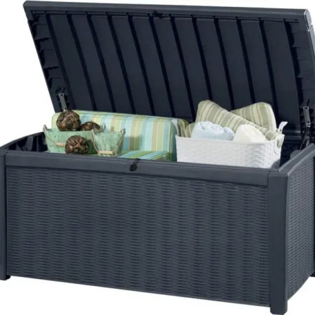 Скриня садова KETER BORNEO STORAGE BOX 416л Графіт1