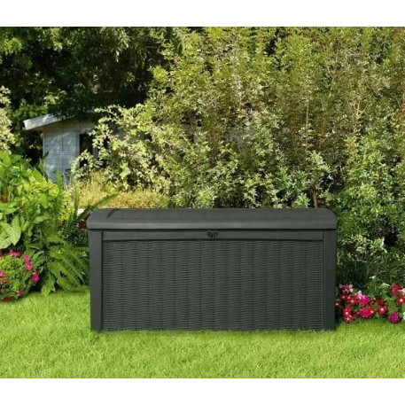 Скриня садова KETER BORNEO STORAGE BOX 416л Графіт2