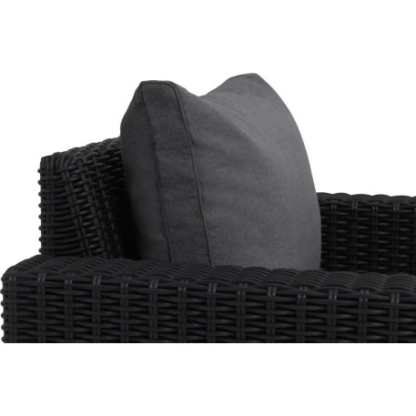 Комплект пластикових садових меблів Keter California Chaise Longue графіт3