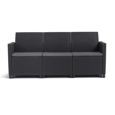 Комплект садових меблів Keter Claire 5 seater set with Orlando table Графіт3