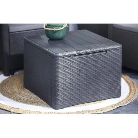 Стіл-ящик Keter Claire storage table, графіт1