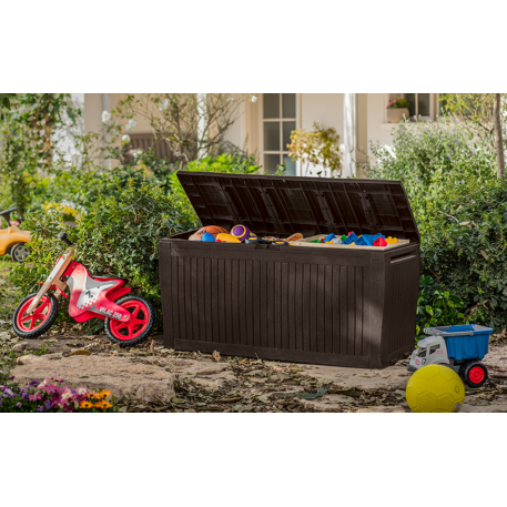 Ящик для зберігання KETER COMFY STORAGE BOX 270л Коричневий1