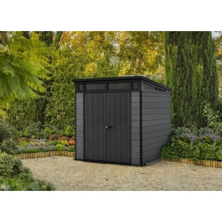 Сарай пластиковий для інвентарю KETER Cortina 7 × 7 Графіт2