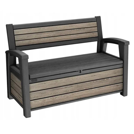 Лавка-скриня для зберігання Keter Deco Bench 227L, ясен1