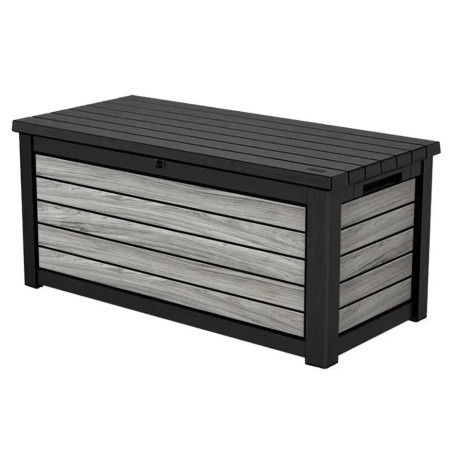 Садовий ящик для зберігання Keter Deco deck box 630 л, сірий4
