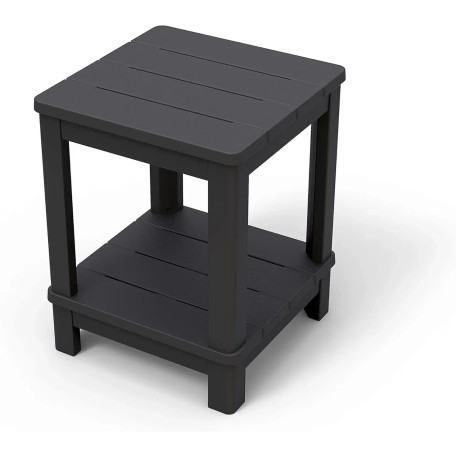 Пластиковий журнальний столик для саду Keter Deluxe, антрацит4